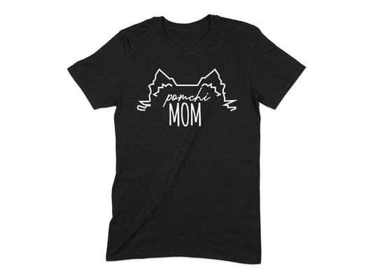 Pomerchi Mom Design T Shirt