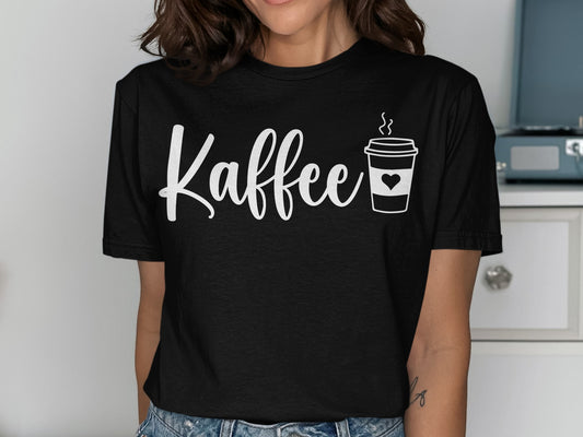 Kaffee Love Graphic Tee for Coffee Enthusiasts