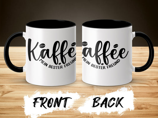 Kaffe Mein Bester Freund Printed Mug for Coffee Lovers