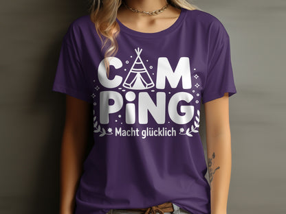 Camping Macht Glücklich Graphic T-shirt Product