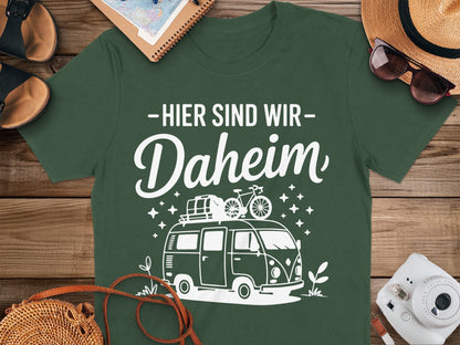 Hier Sind Wir Daheim Graphic T-Shirt