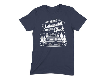 Wohnmobil Glück Freizeit Abenteuer T-Shirt