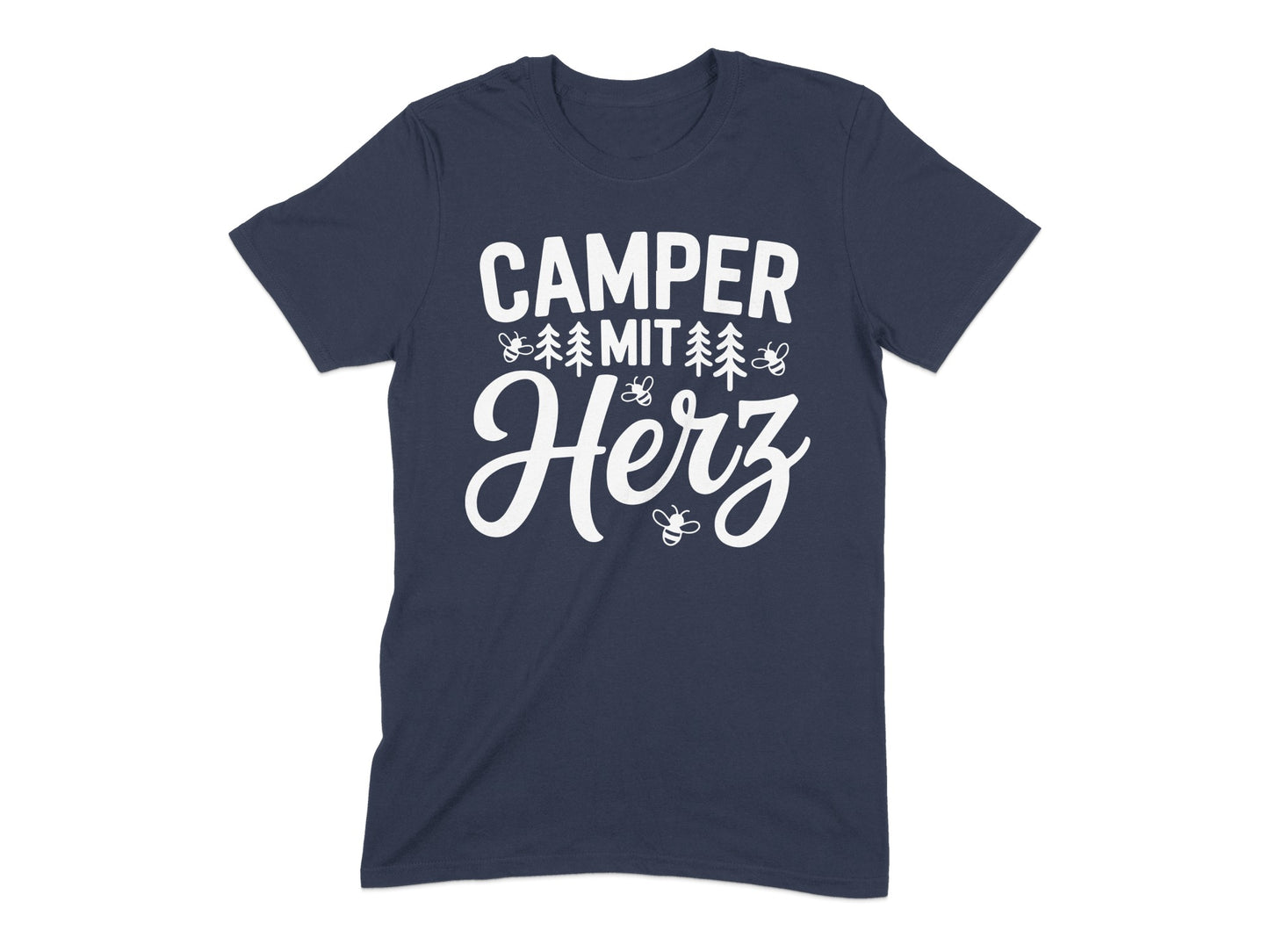 Camper Mit Herz Graphic T-shirt