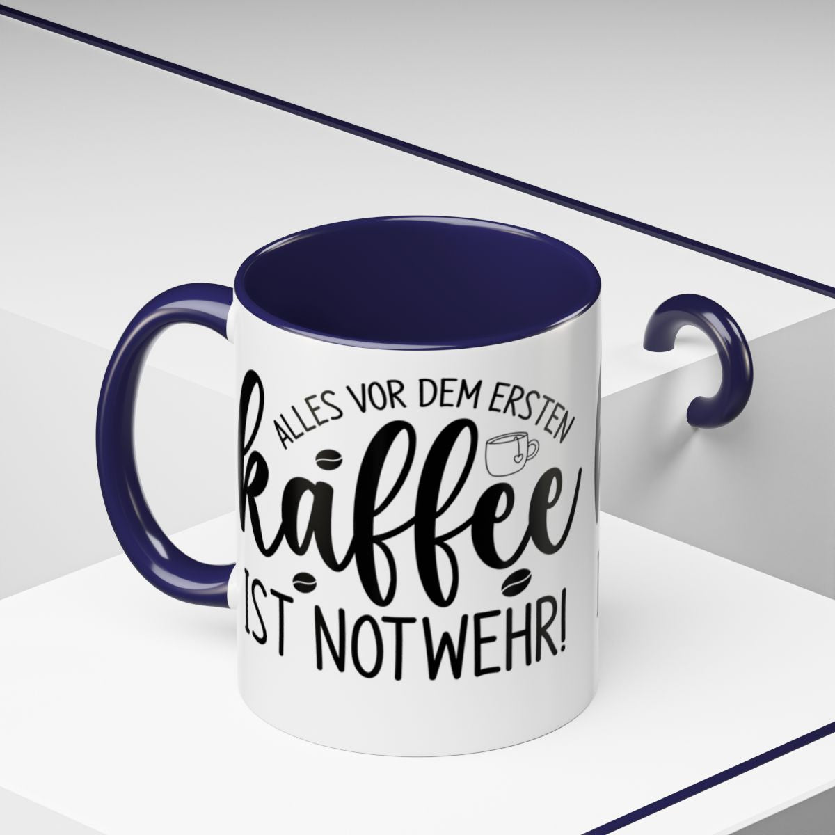 Alles Vor Dem Ersten Kaffee Ist Notwehr mug