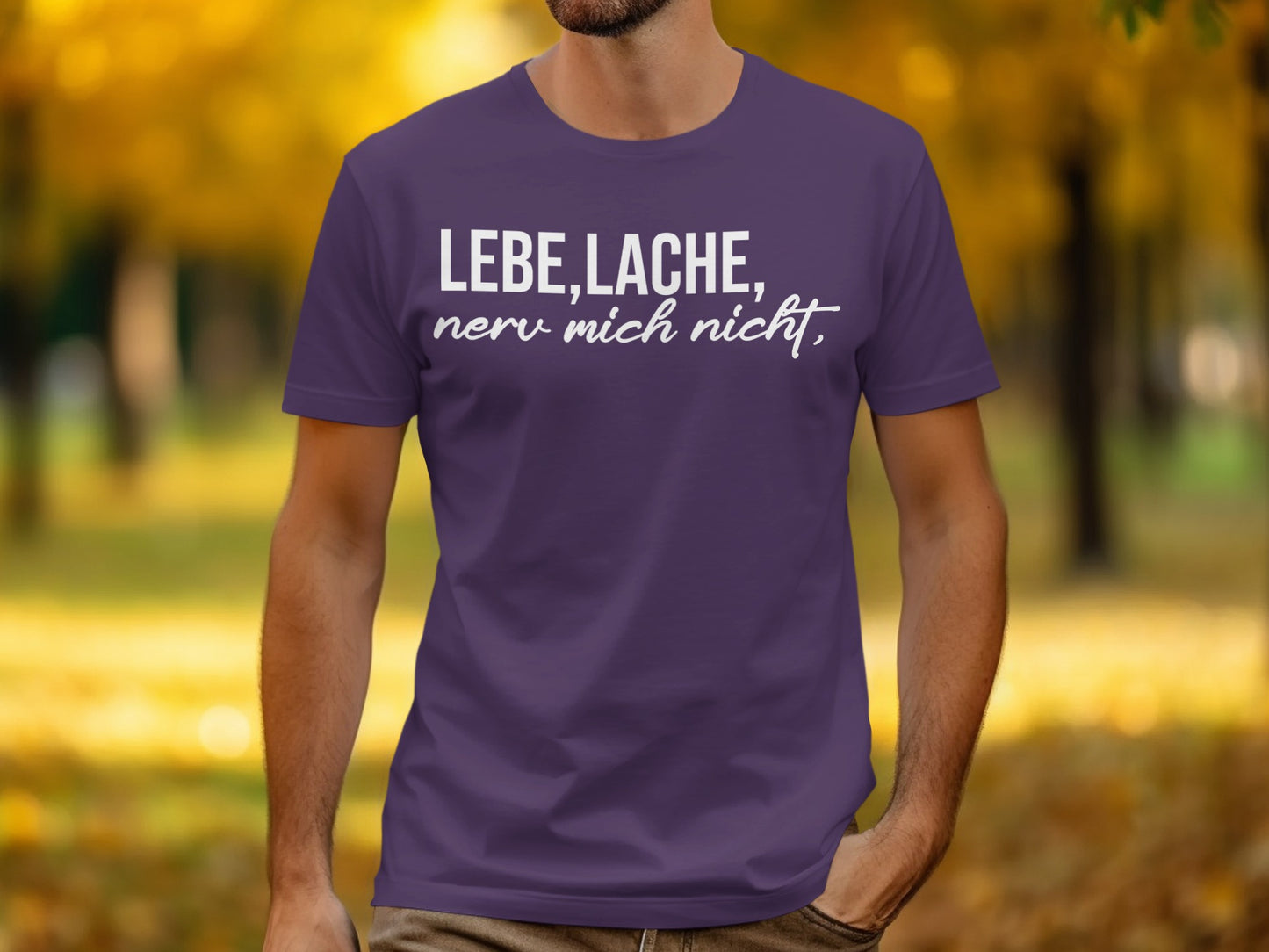 Lebe Lache Nerv Mich Nicht Graphic T-Shirt