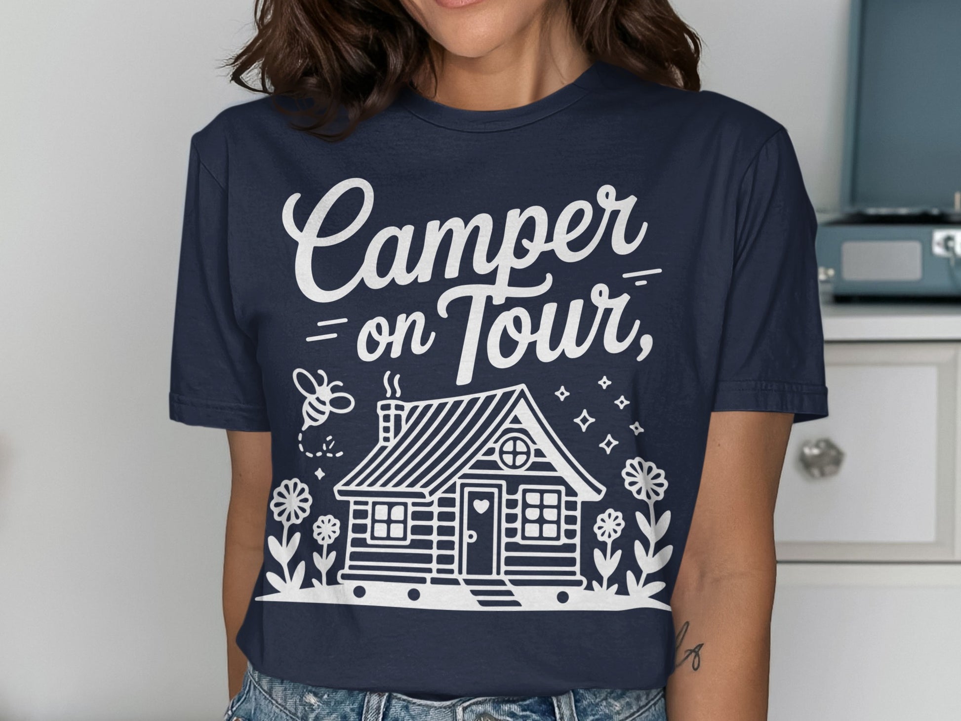 Camper on Tour Graphic Tee