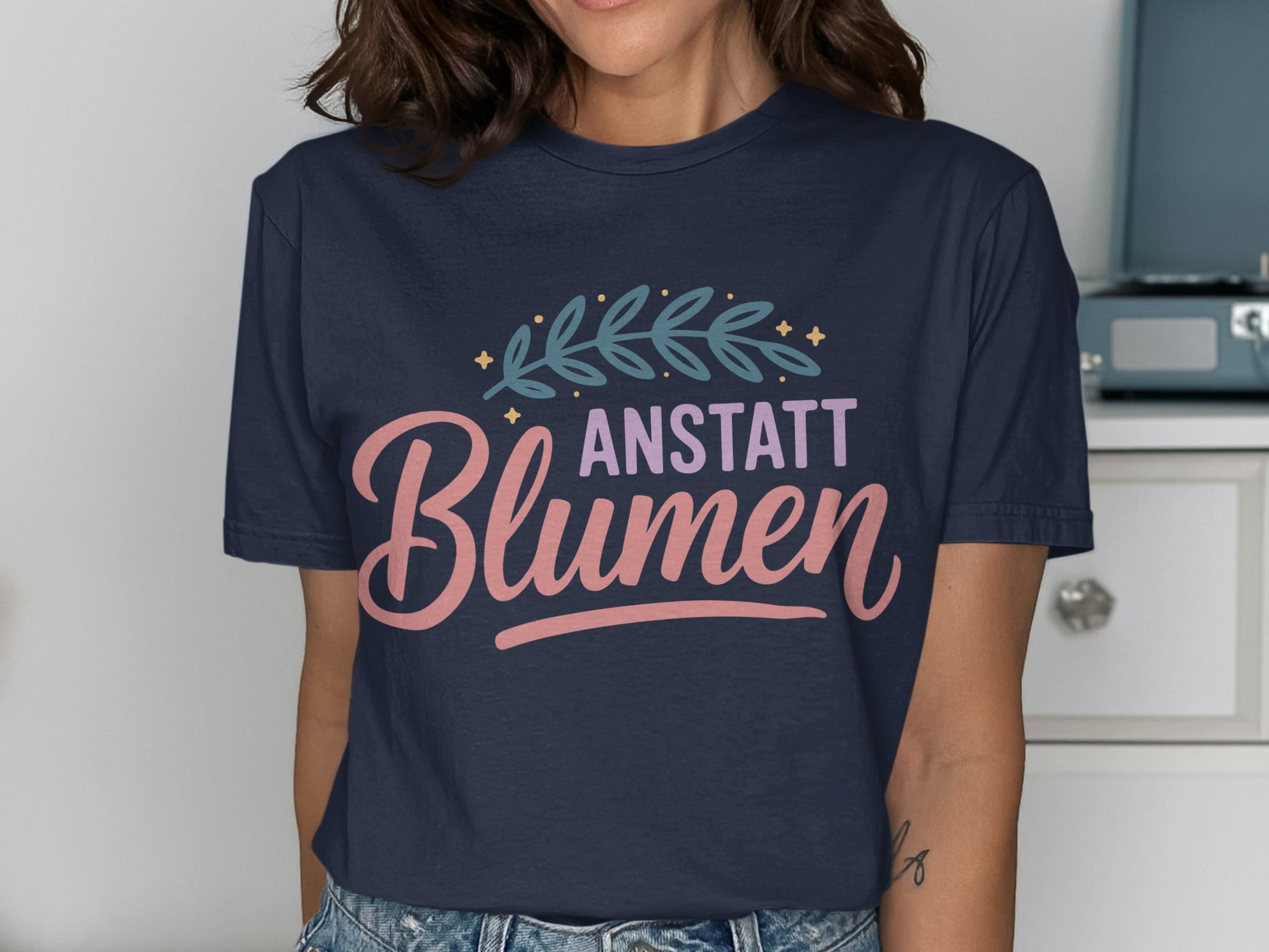 Anstatt Blumen Graphic T-Shirt Design Product