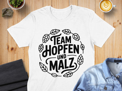 Team Hopfen Und Malz Graphic Print T-Shirt