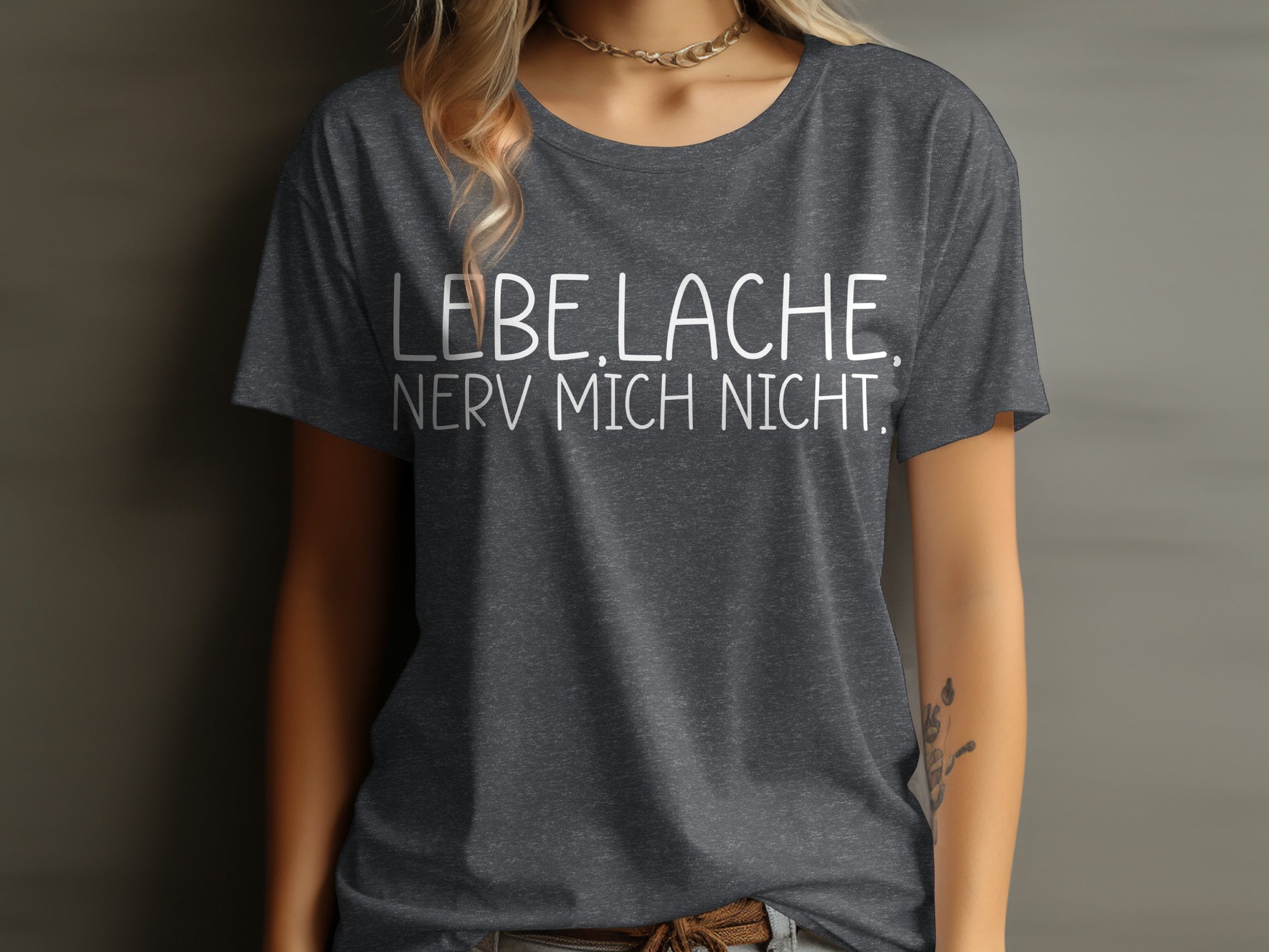 Lebe Lache Nerv Mich Nicht Graphic Tee product
