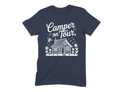 Camper on Tour Cabin Graphic Tee product