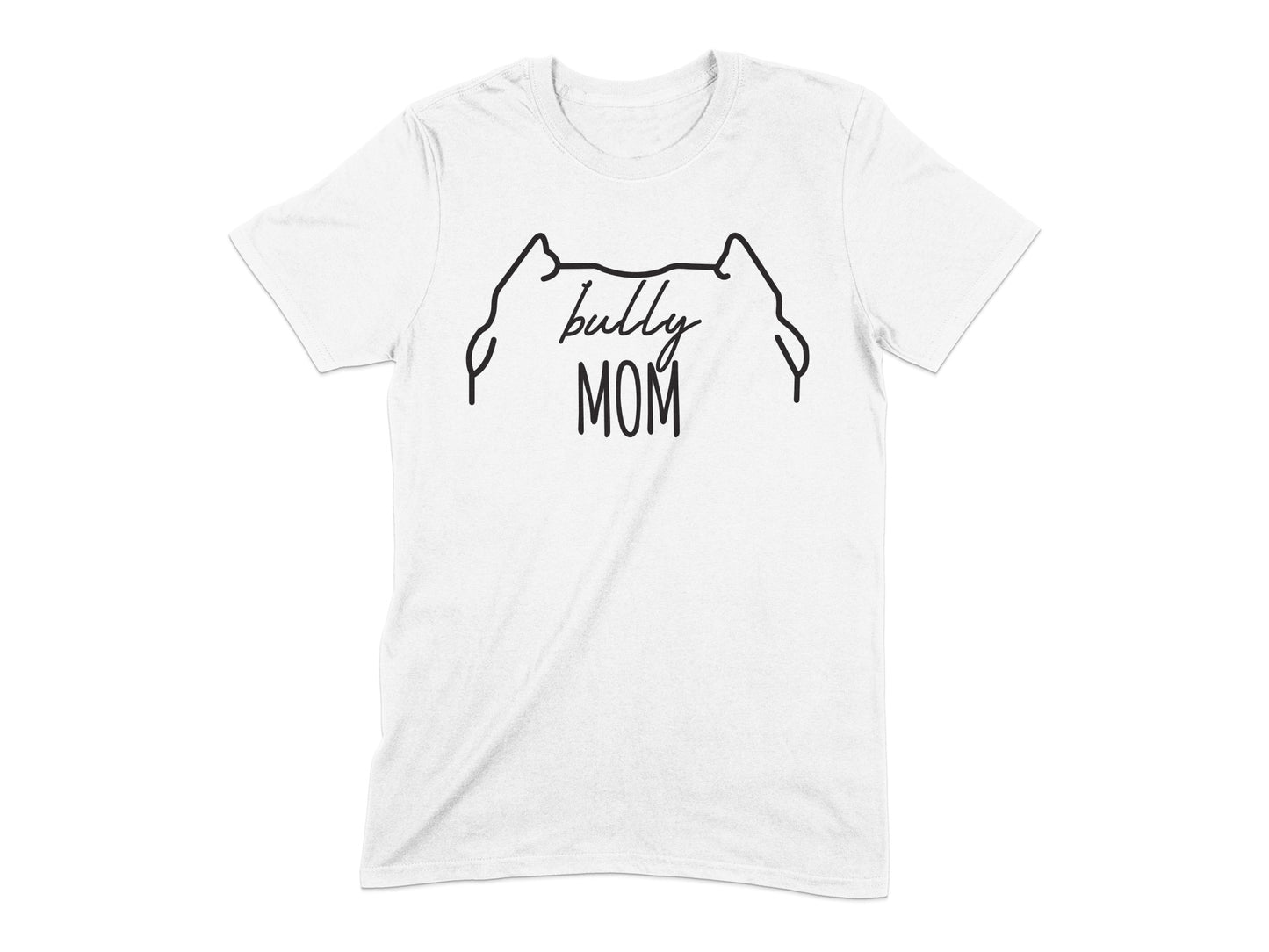 Bully Mom Graphic Shirt for Dog Lovers Product