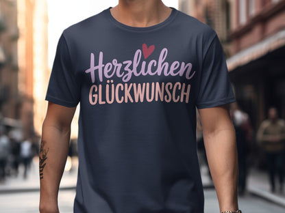 Herzlichen Glückwunsch T-shirt product