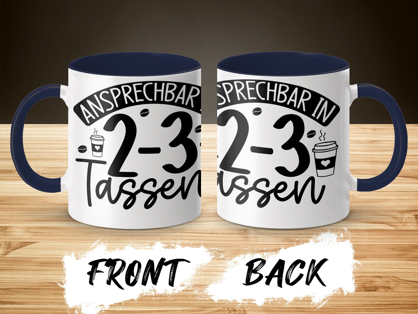 Ansprechbar in 2-3 Tassen Coffee Mug Product