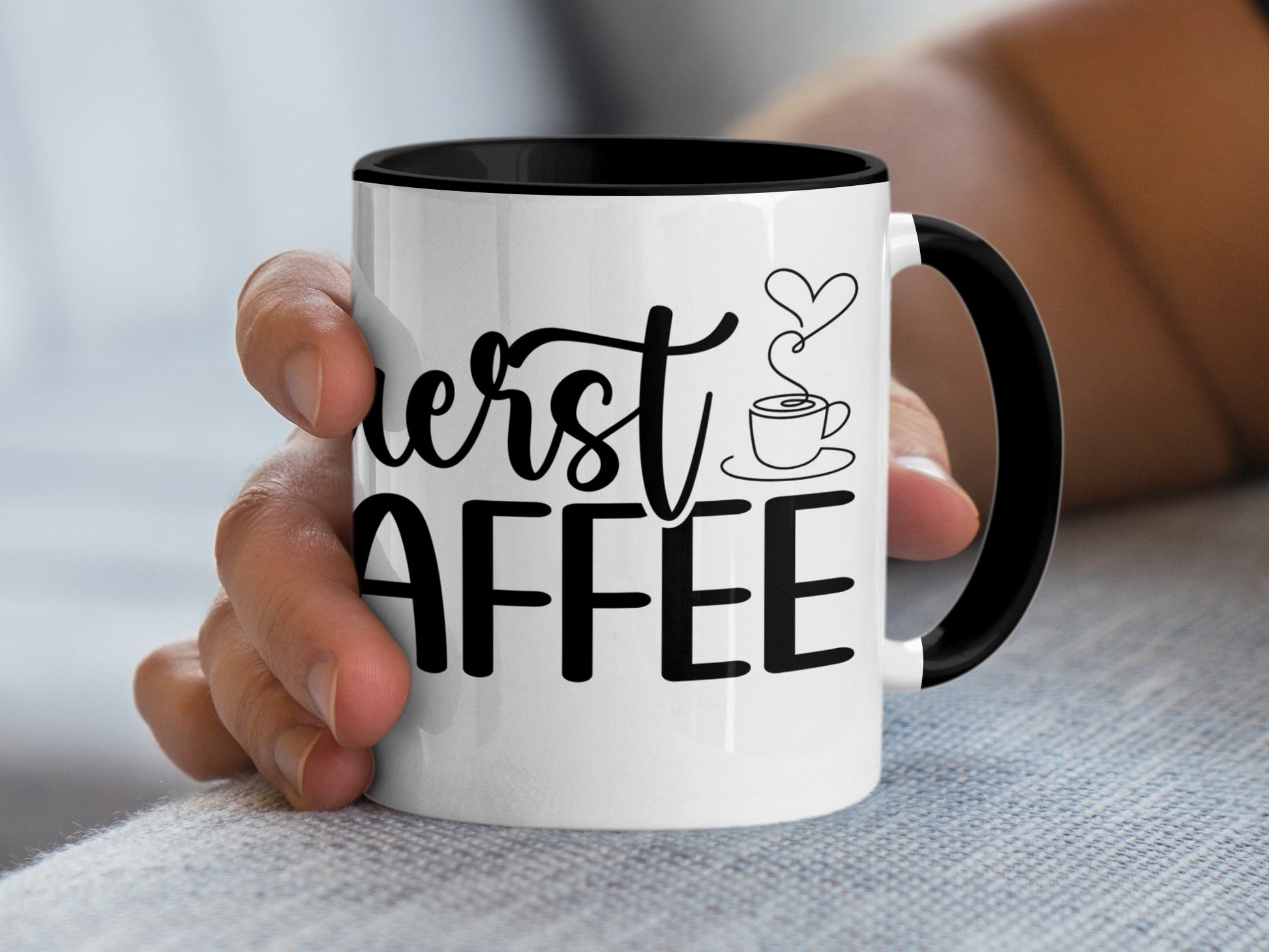 First Coffee Cute Mug for Morning Motivation