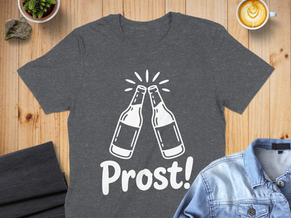 Prost! Cheers T-Shirt Fun Graphic Design Product