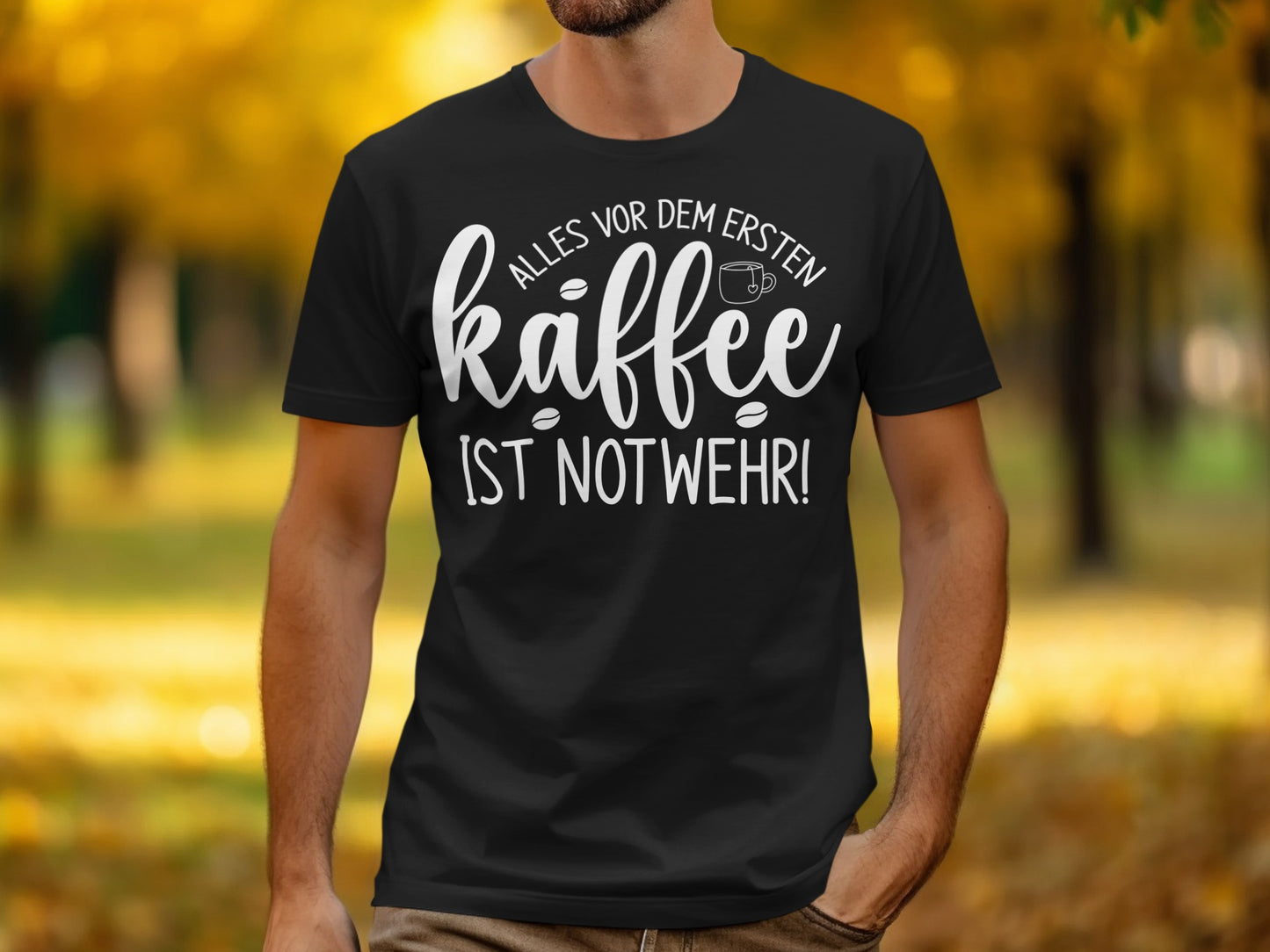 Alles vor dem ersten Kaffee ist Notwehr shirt