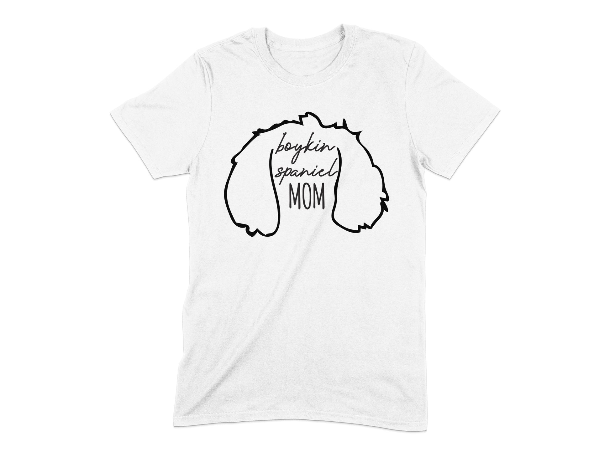 Boykin Spaniel Mom Graphic Tee Shirt Apparel