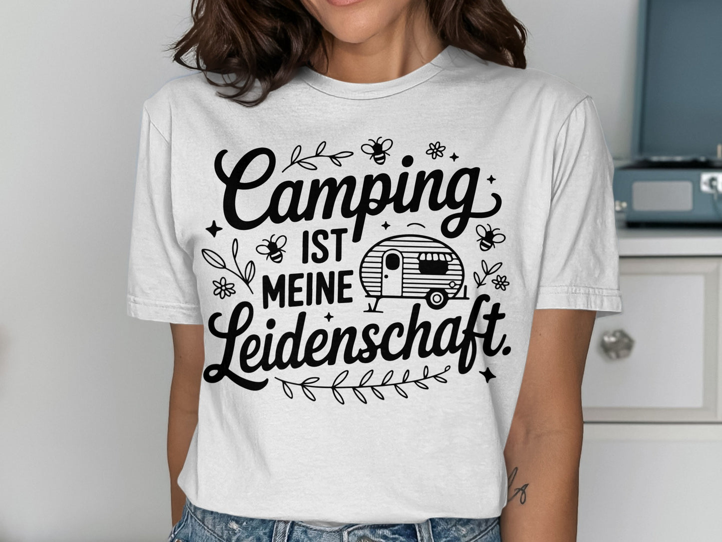 Camping ist meine Leidenschaft t-shirt
