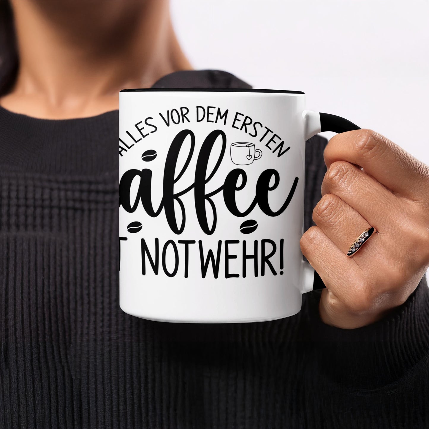 Alles Vor Dem Ersten Kaffee Notwehr Mug