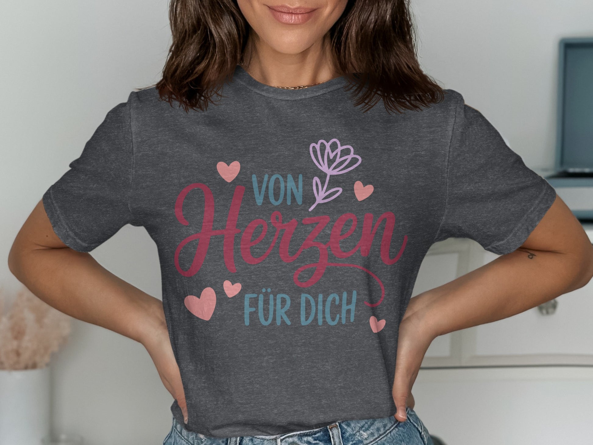 Von Herzen für Dich Meaningful Graphic Tee