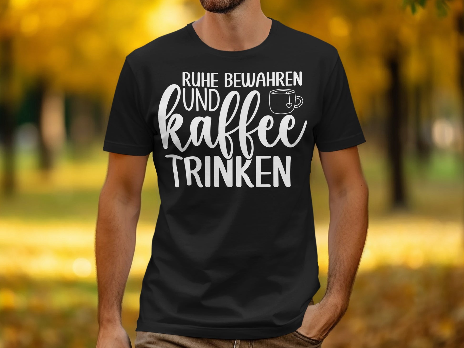 Ruhe Bewahren Und Kaffee Trinken on product