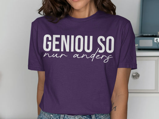 Genious So Nur Anders Casual Tee for Trendy Looks