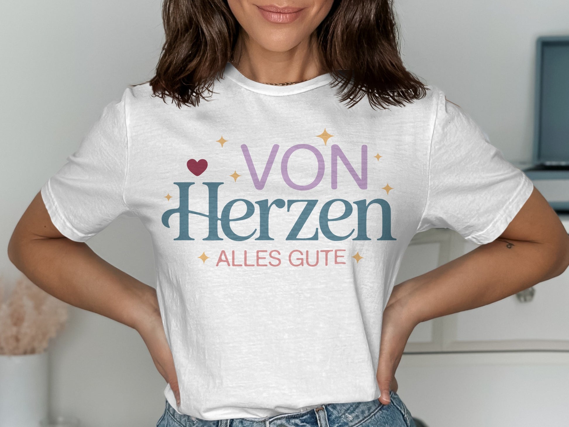 Von Herzen Alles Gute Graphic T-Shirt