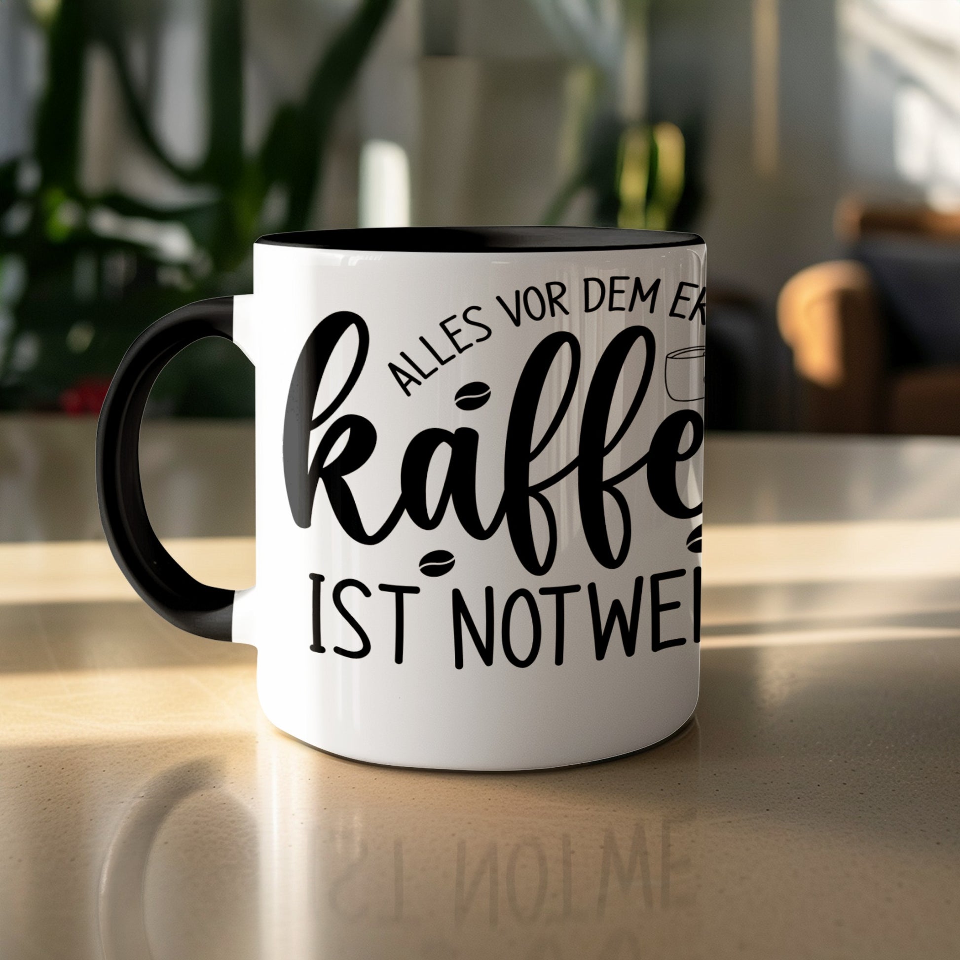 Alles Vor Dem Ersten Kaffee Ist Notwendig Mug
