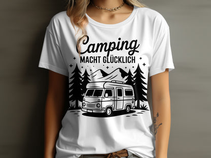 Camping Macht Glücklich Graphic T-Shirt