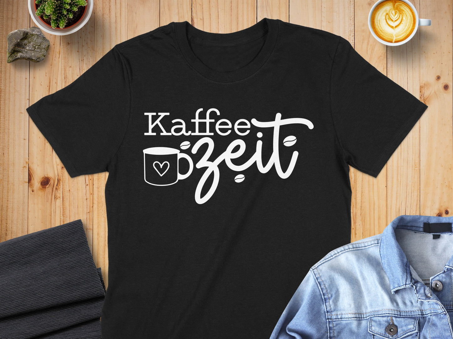 Kaffee Zeit Graphic Tee Shirt Product