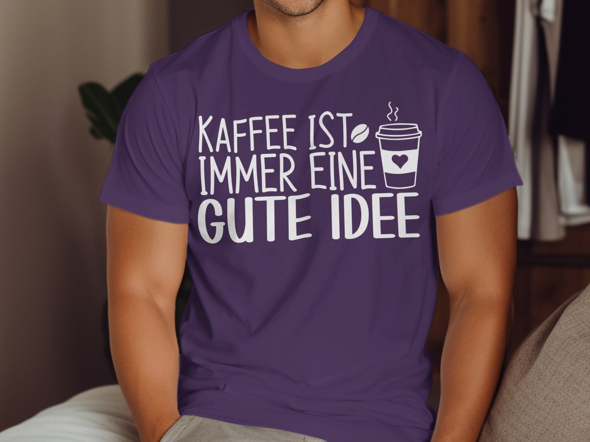 Kaffee ist immer eine gute idee T-shirt