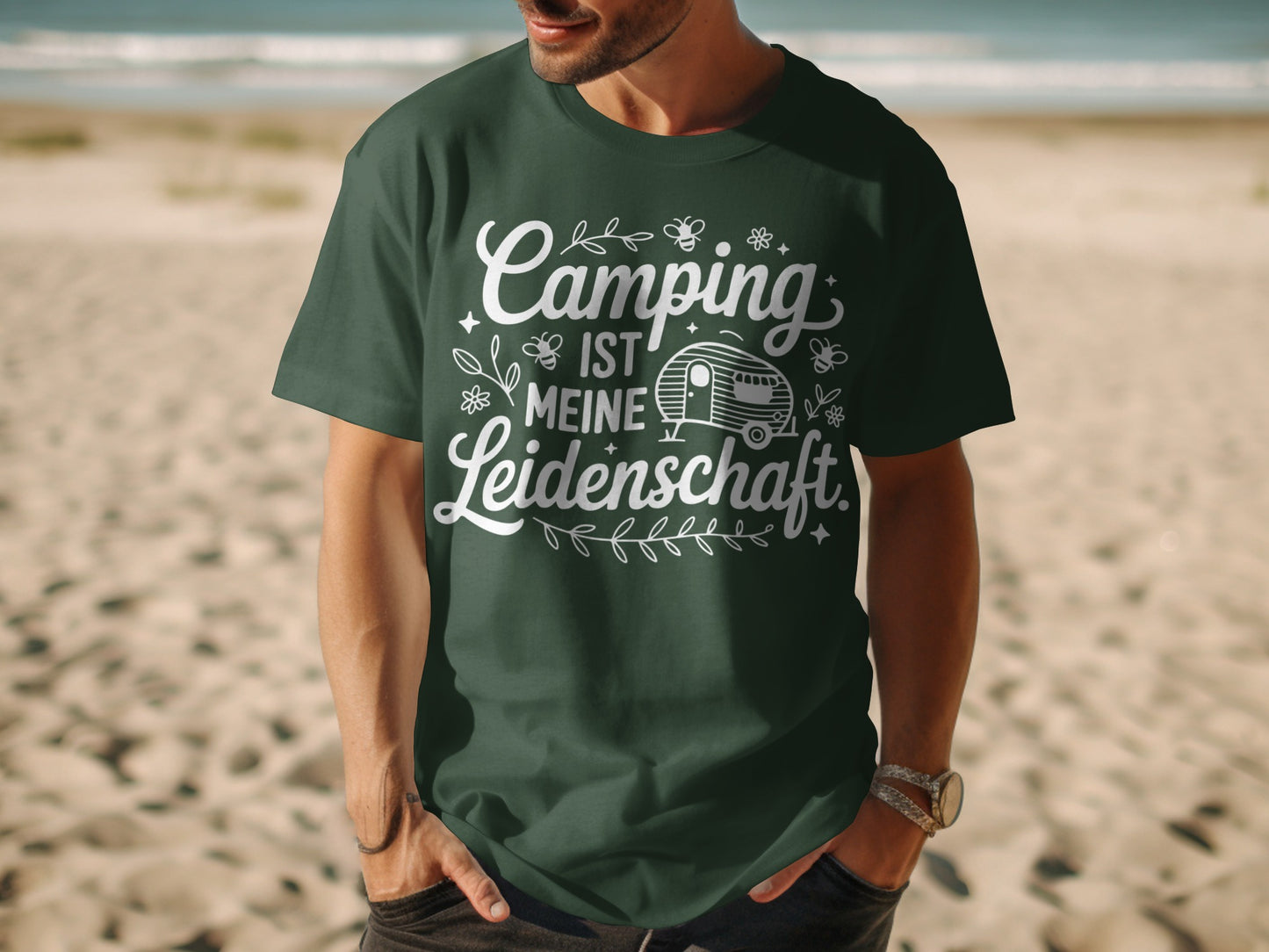 Camping Ist Meine Leidenschaft Graphic T-Shirt