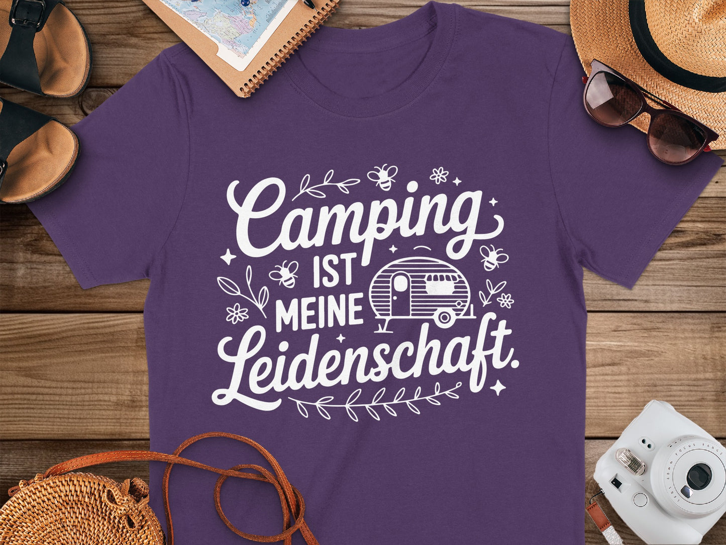 Camping ist meine Leidenschaft T-shirt