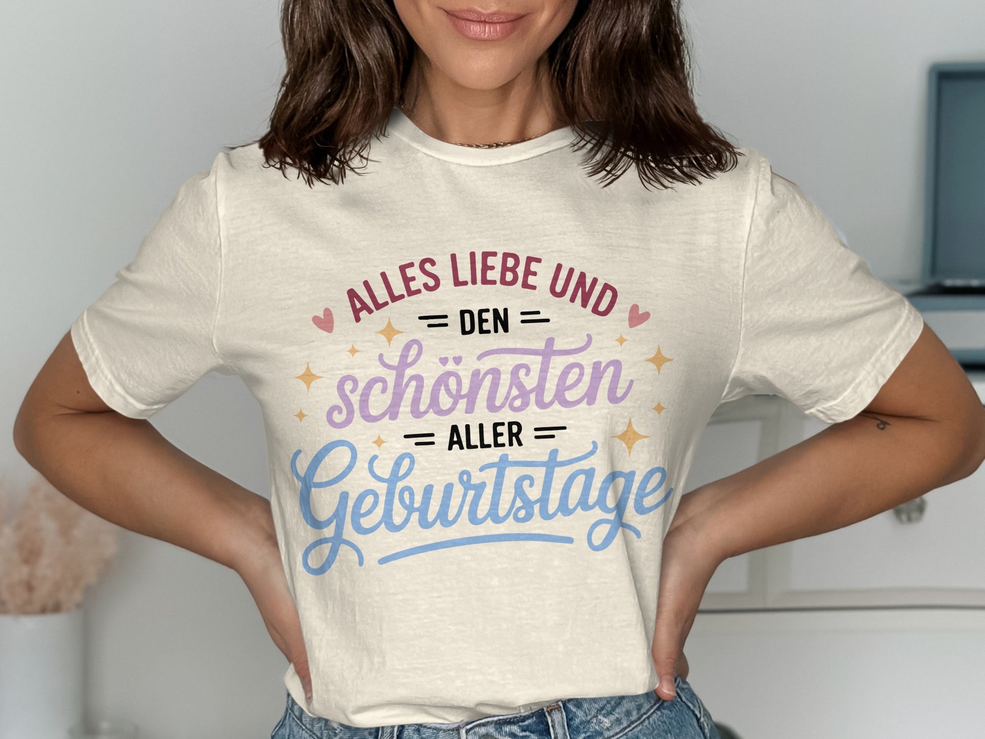 Alles Liebe den schönsten aller Geburtstage Shirt
