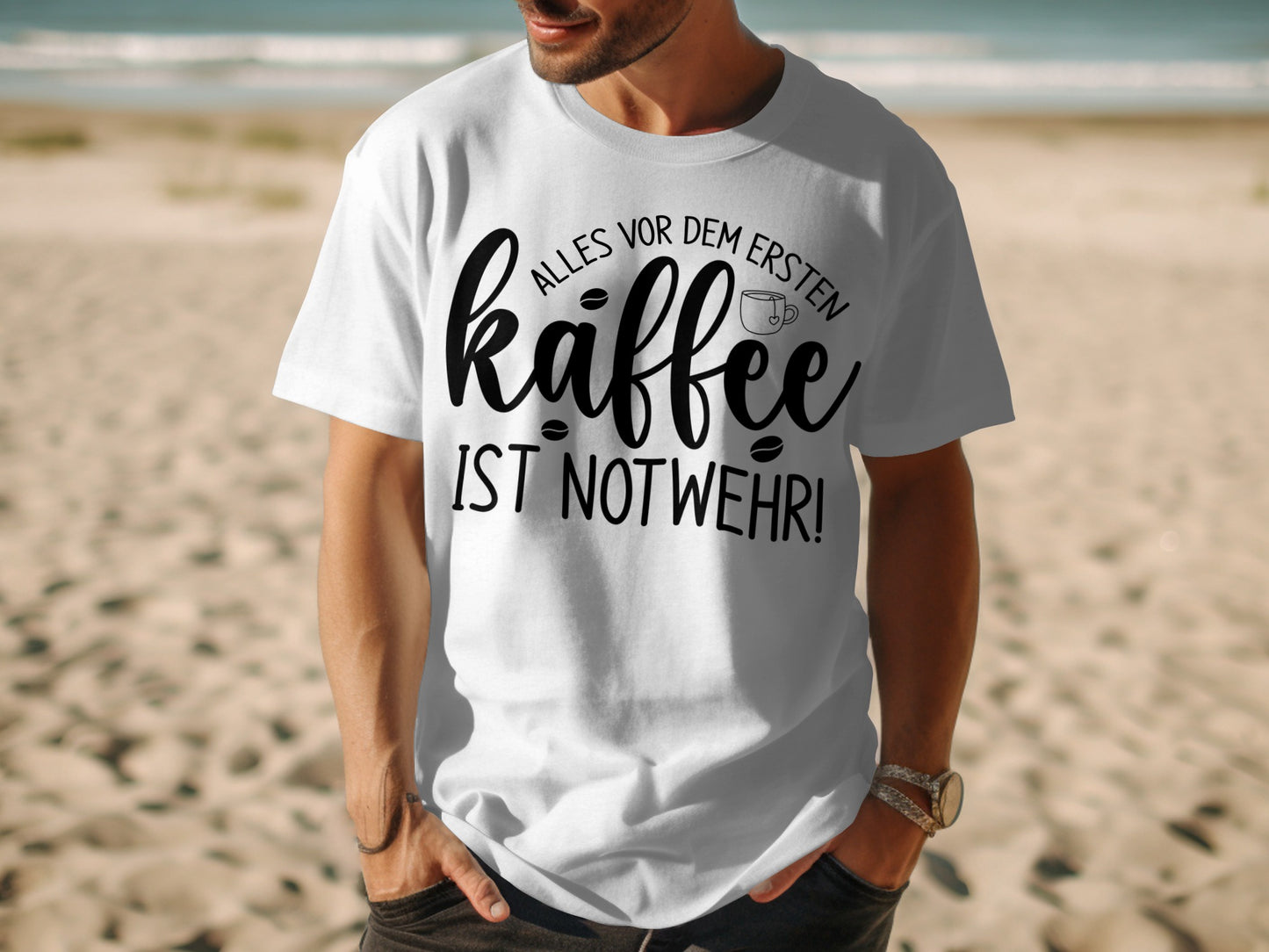 Alles vor dem ersten Kaffee ist Notwehr T-shirt
