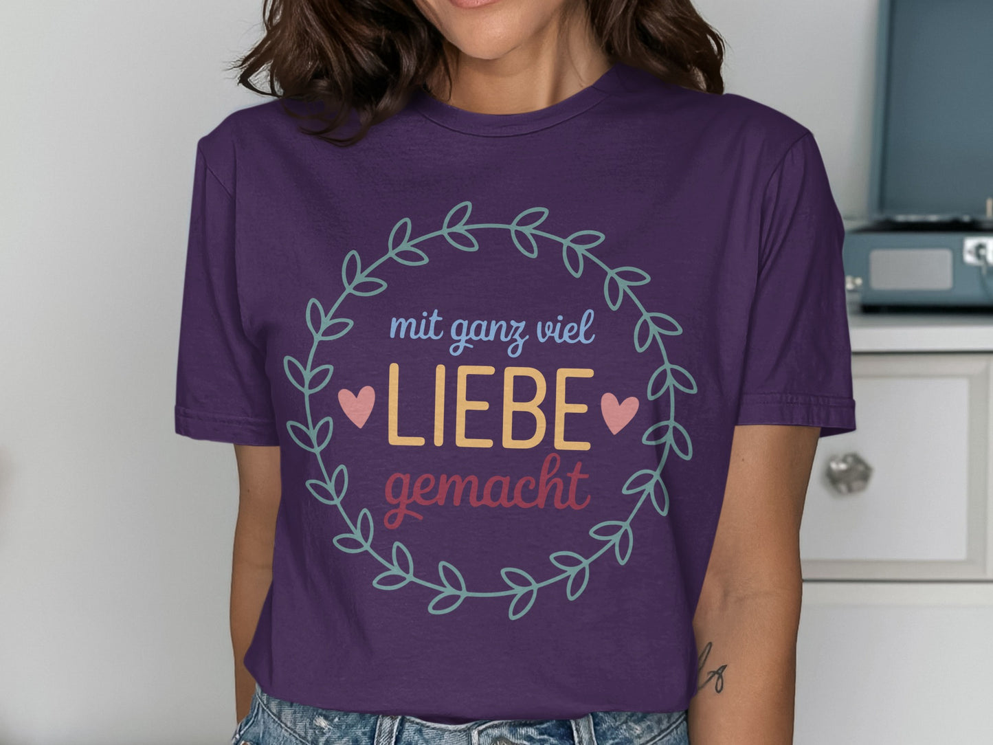 Mit Ganz Viel Liebe Gemacht T-Shirt