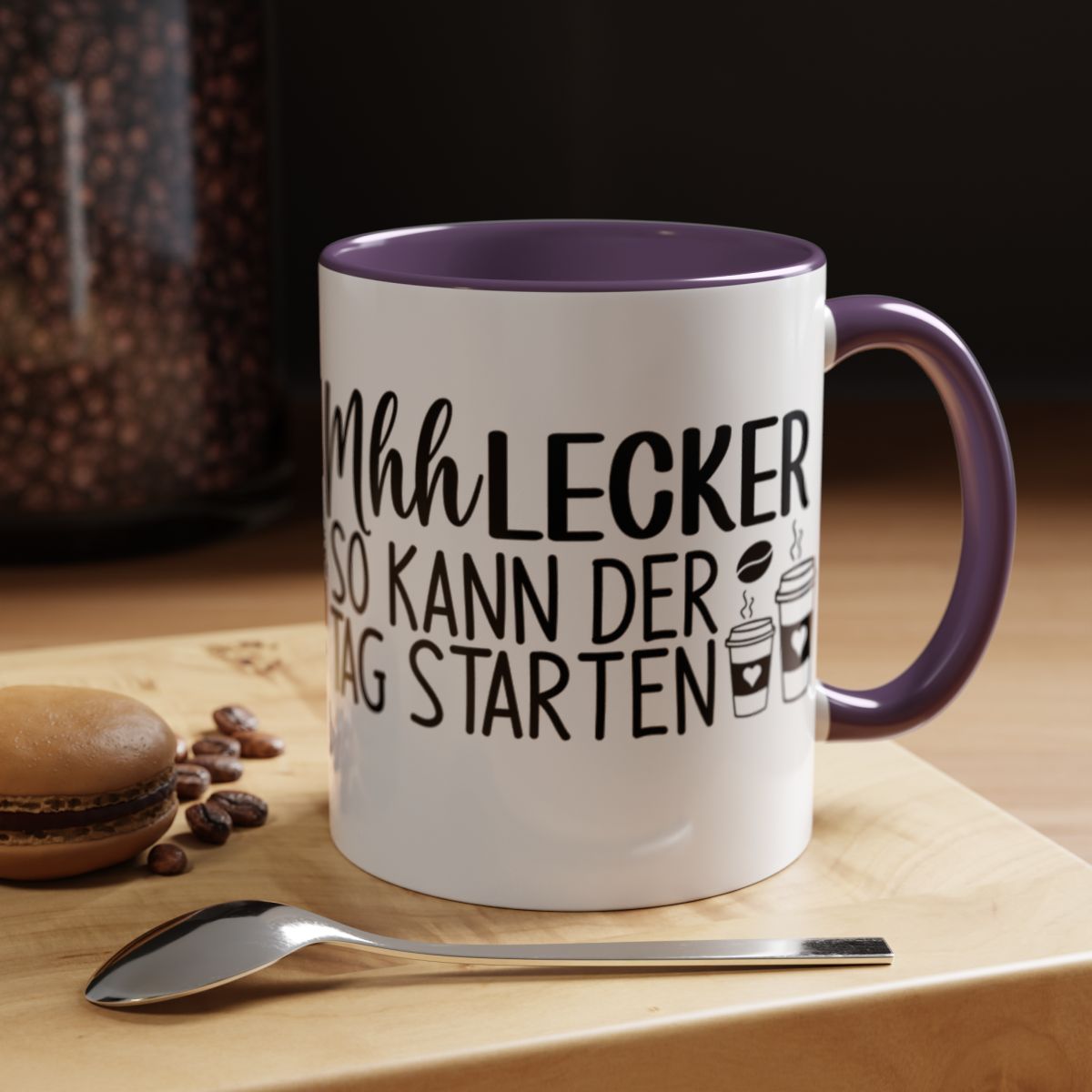 Mhh Lecker So Kann Der Tag Starten Mug Product