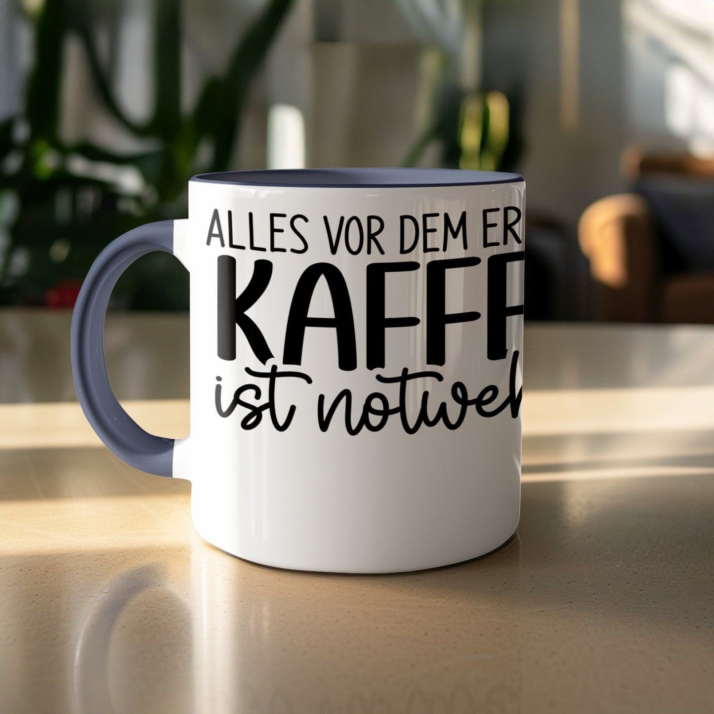 Alles vor dem ersten Kaffee ist notwendig mug