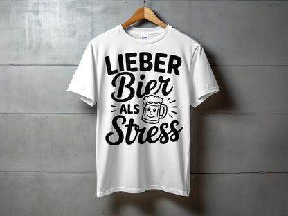 Lieber Bier Als Stress Graphic Tee