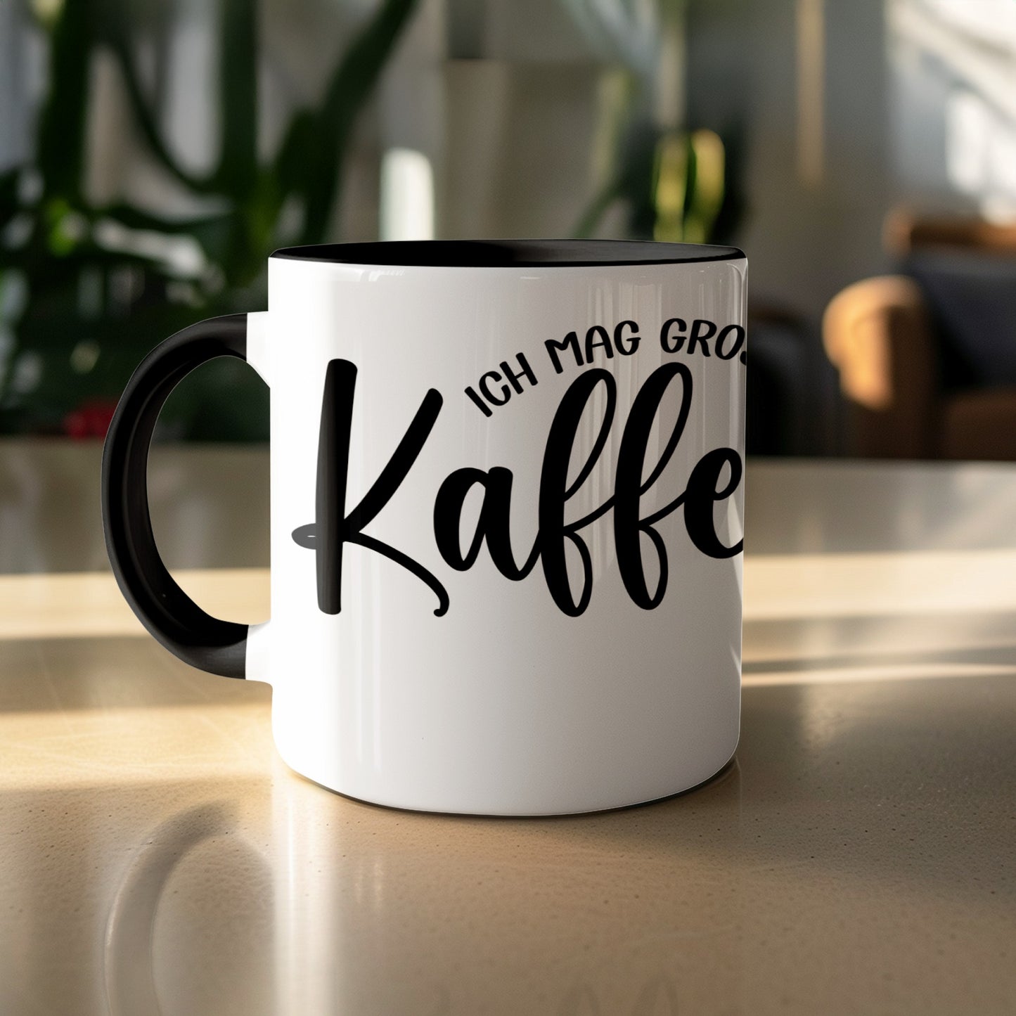 Ich mag groß Kaffee stylish coffee mug