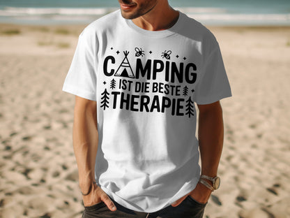 Camping Ist Die Beste Therapie T-Shirt
