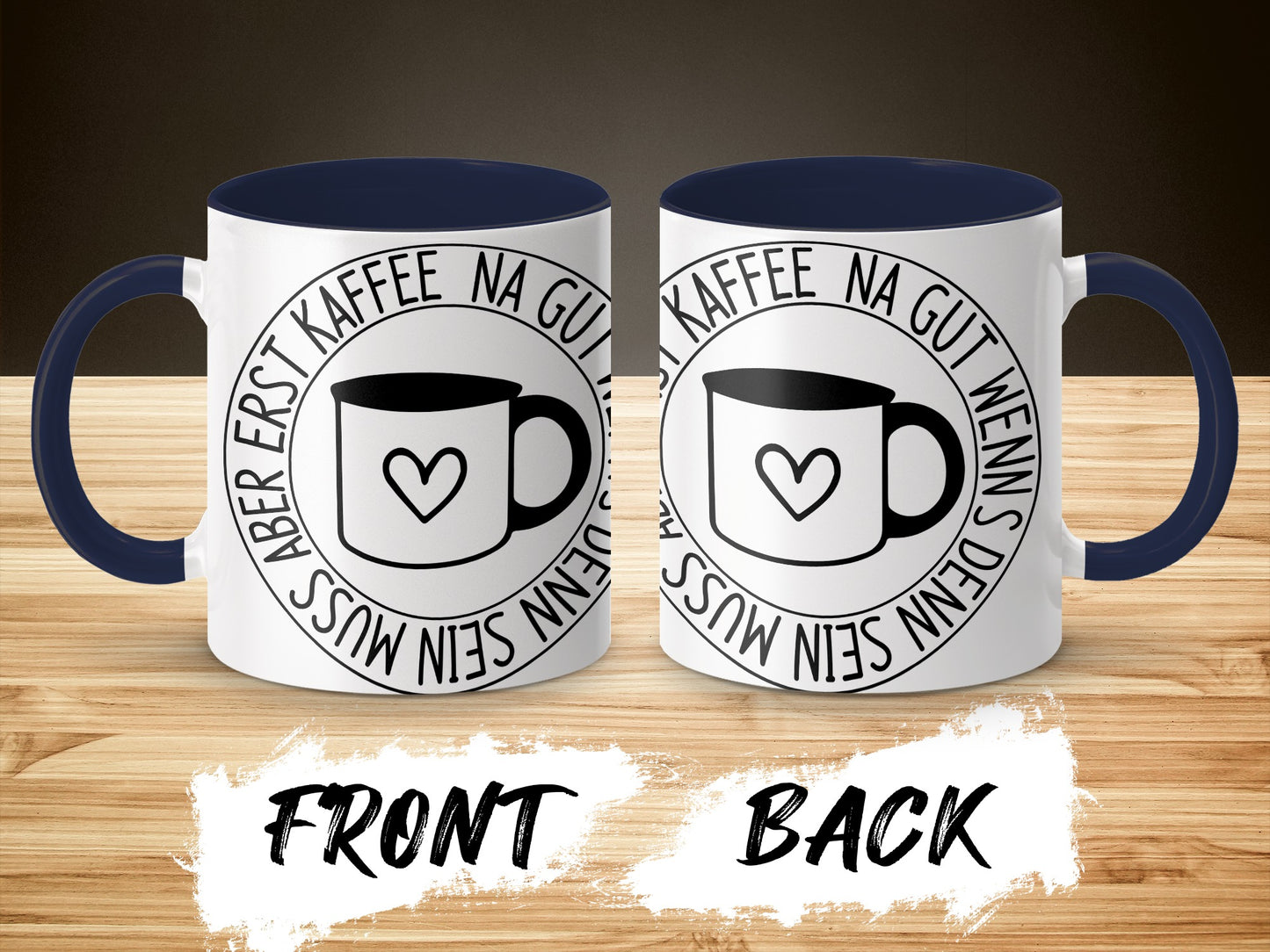 Na Gut Wenns Dein Muss Aber Erst Kaffee Mug