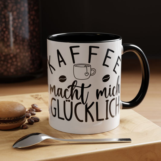 Kaffee Macht Mich Glücklich Coffee Mug