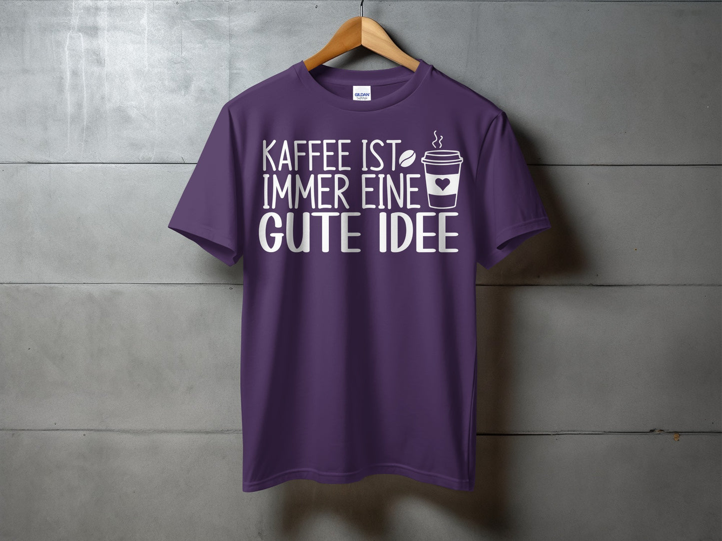 Kaffee Ist Immer Eine Gute Idee T-Shirt