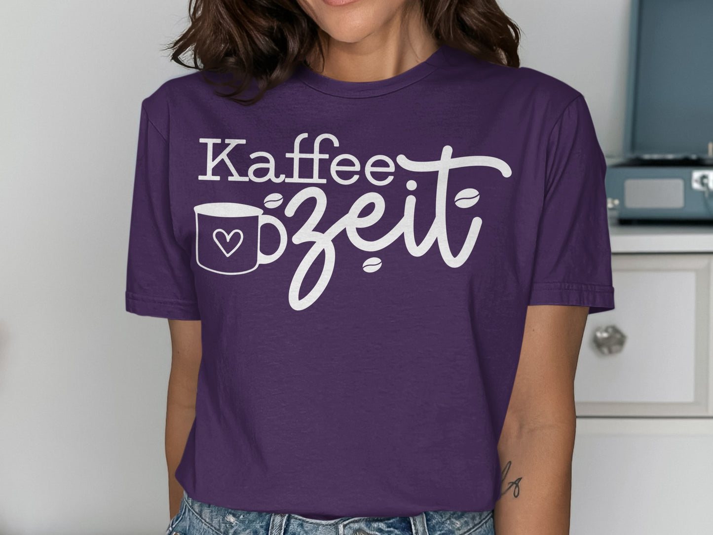 Kaffee Zeit T-shirt Inspiring Casual Wear