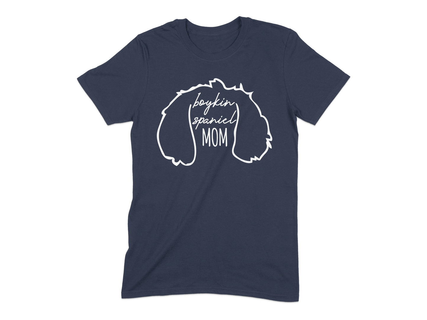Boykin Spaniel Mom Graphic Tee Shirt for Dog Lovers