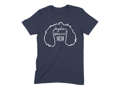 Boykin Spaniel Mom Graphic Tee Shirt for Dog Lovers