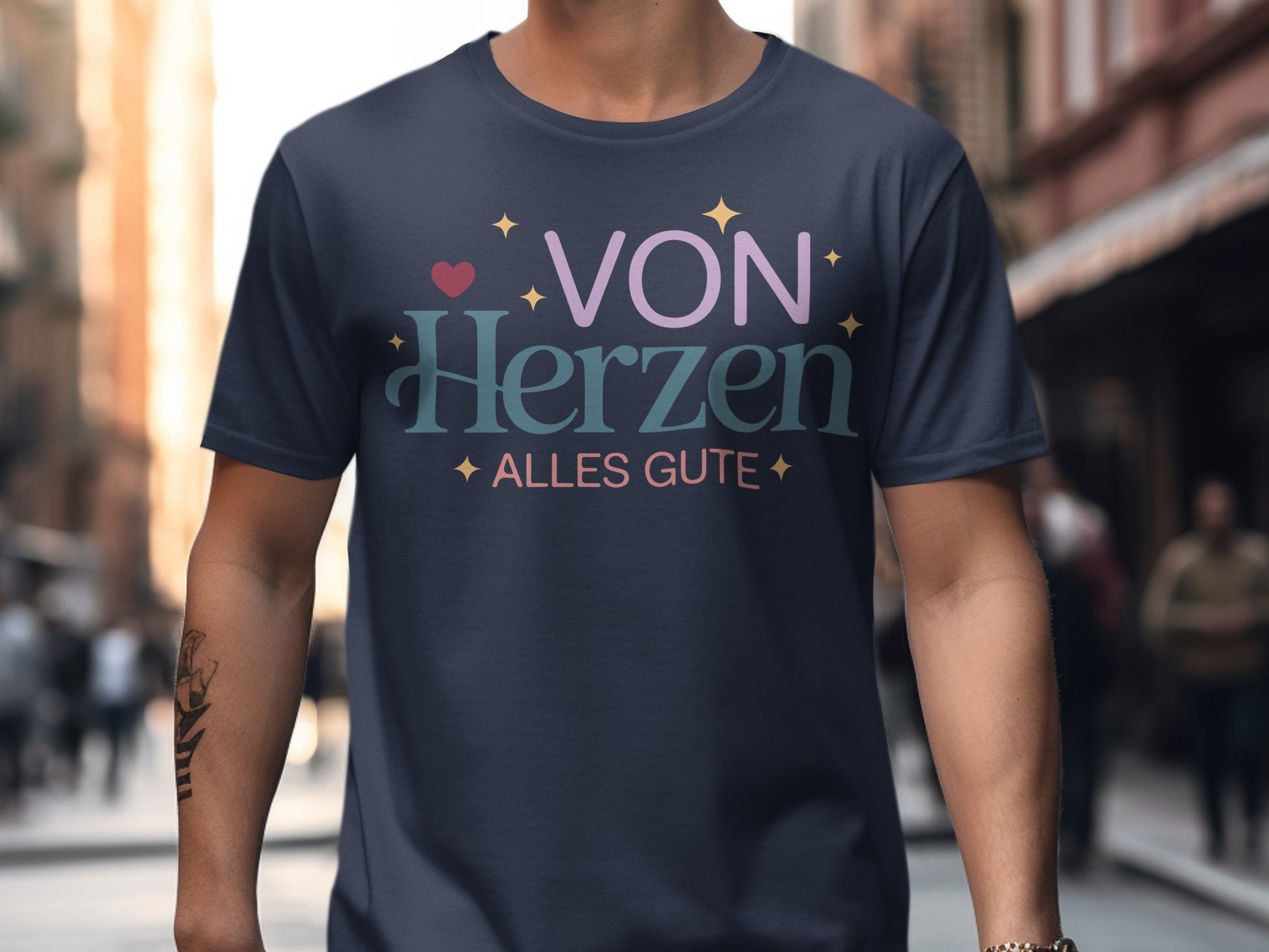 Von Herzen Alles Gute Graphic T-Shirt Product