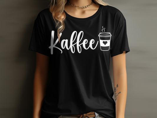 Kaffee Shirt with Coffee Cup Design For Coffee Lovers