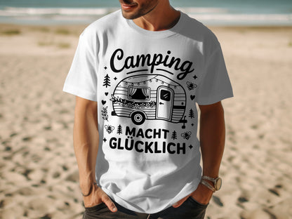 Camping Macht Glücklich Graphic Shirt Product